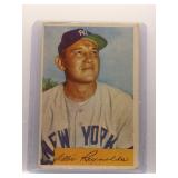 Allie Reynolds 1954 Bowman