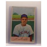 Joe Nuxhall 1954 Bowman