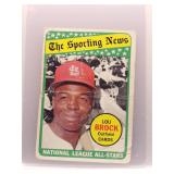 Lou Brock 1969 Topps All-Stars