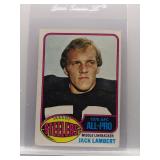 Jack Lambert 1976 Topps all-pro