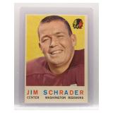 Jim Schrader 1959 Topps