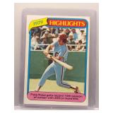 Pete Rose 1980 Topps Highlights