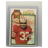 O.J. Simpson 1979 Topps