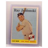 1958 Topps Ray Jablonski