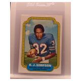O.J. Simpson 1974 Topps Record Breaker