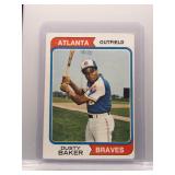 Dusty Baker 1974 Topps