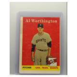 1958 Topps Al Worthington