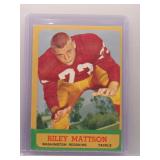 1963 Topps Riley Mattson (Sp)