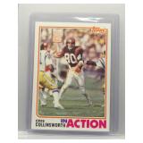 Cris Collinsworth 1982 Topps In Action