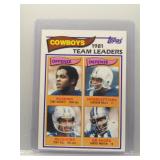 Tony Dorsett 1982 Topps Cowboys Team Leaders