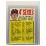 Jim Kaat 1967 Topps 4th Series Checklist