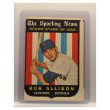 Bob Allison 1959 Topps Rookie Stars