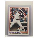 Reggie Jackson 1978 Topps World Series