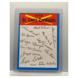 St. Louis Cardinals 1974 Topps Checklist