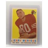 Jerry Mertens 1959 Topps