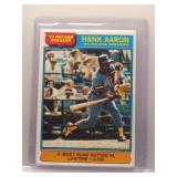 Hank Aaron 1976 Topps Record Breaker