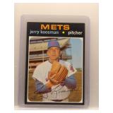 Jerry Koosman 1971 Topps