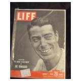 Joe DiMaggio August 1, 1949 Life Magazine
