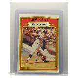 Jim Kaat 1972 Topps In Action