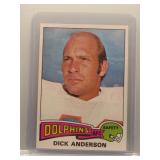 Dick Anderson 1975 Topps