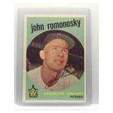 John Romonosky 1959 Topps