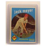 Jack Meyer 1959 Topps