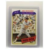 Carl Yastrzemski 1980 Topps all-star