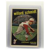 Willard Schmidt 1959 Topps