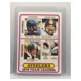 F. Harris/J. Stallworth/J. Lambert 1980 Topps...