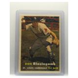 Don Blasingame 1957 Topps