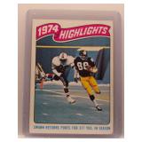 Lynn Swann 1975 Topps Highlights