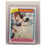 Willie McCovey 1980 Topps Highlights