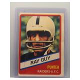 1976 Topps Wonder Bread Ray Guy