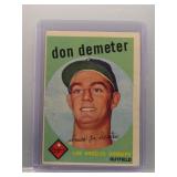 1959 Topps Don Demeter