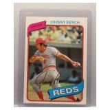 Johnny Bench 1980 Topps
