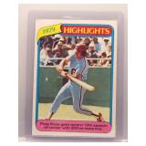 Pete Rose 1980 Topps Highlights