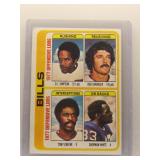 O.J. Simpson 1978 Topps Bills Team Leaders