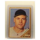 Bob Shaw 1962 Topps