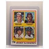 1978 Topps Rookie 2nd Basemen