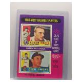 Roger Maris/Dick Groat 1975 Topps '60 MVPs