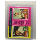 Elston Howard/Sandy Koufax 1975 Topps '63 MVPs