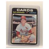 Ted Simmons 1971 Topps Rookie