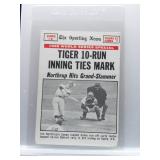 1969 Topps World Series Game #6
