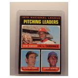 B. Gibson/G. Perry/F. Jenkins 1971 Topps NL...