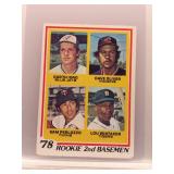 1978 Topps Rookie 2nd Basemen