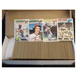1977 Topps Baseball Card Lot - 550 Count Box