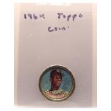 Bob Gibson 1964 Topps Coin