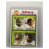 O.J. Simpson 1979 Topps 49ers Team Leaders