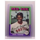 Cecil Cooper 1975 Topps