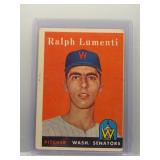 1958 Topps Ralph Lumenti
